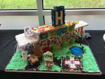 Summit Pacific Medical Center gingerbread house 2015