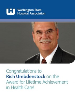 Rich Umbdenstock photo lifetime achievement award