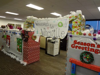 PeaceHealth system office holiday decorations 2015